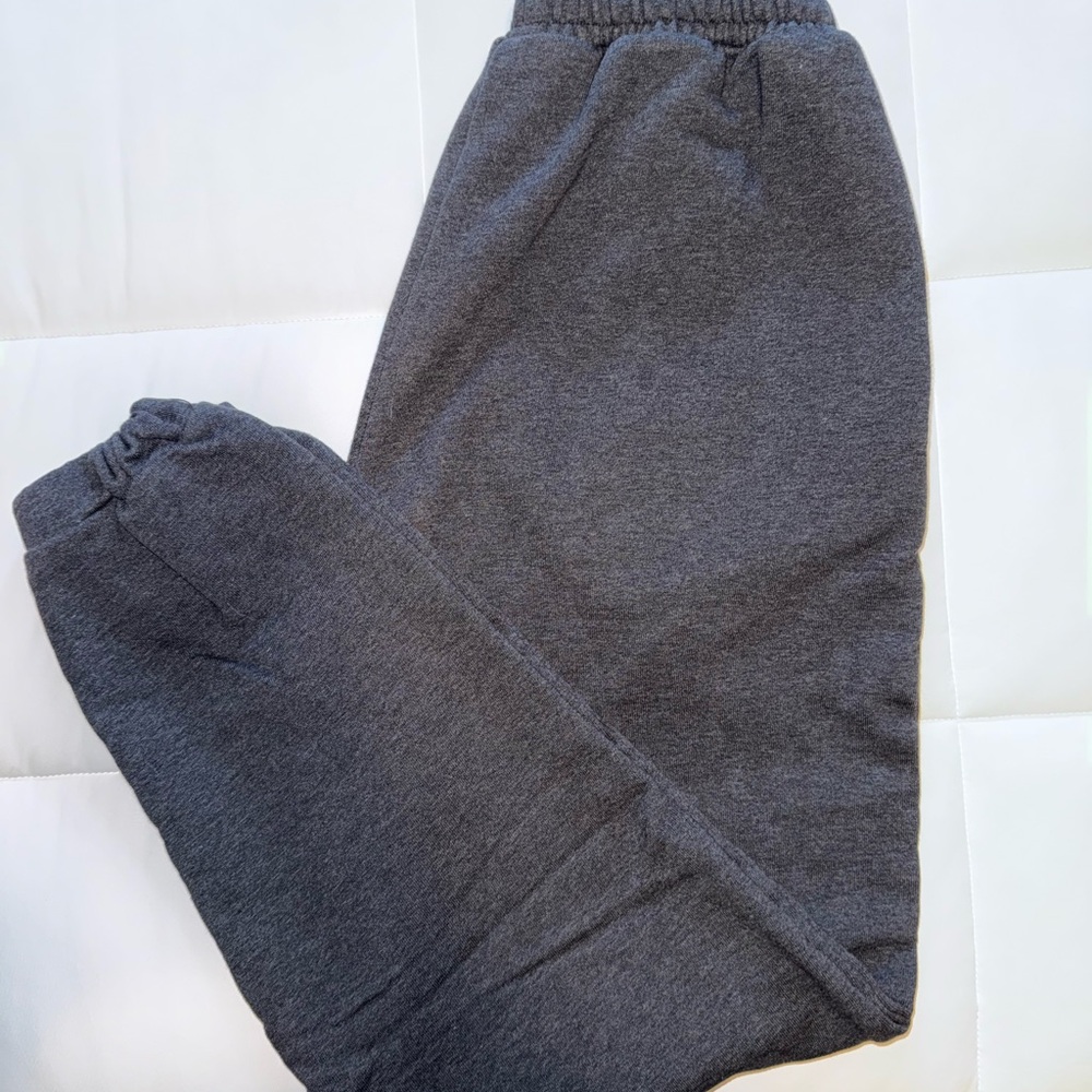 Gymshark Charcoal and Light Gray Joggers